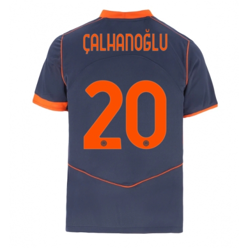 Inter Milan Hakan Calhanoglu #20 Maglia Gara Terza Repliche 2025-26 Maniche Corte Inter Milan Hakan Calhanoglu #20 Maglia Gara Terza Repliche 2025-26 Maniche Corte